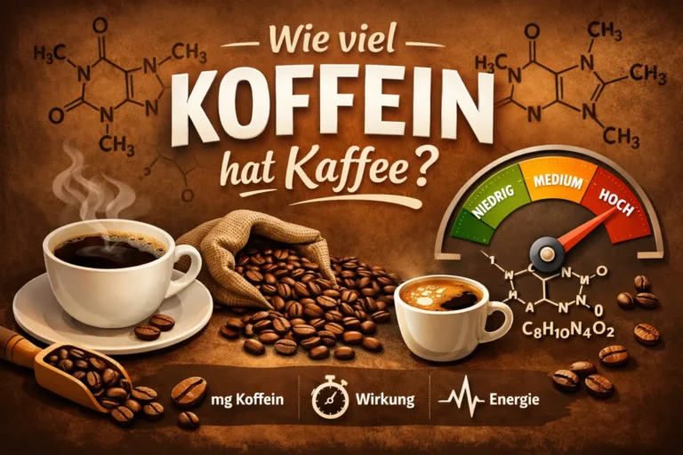 Wie viel Koffein hat Kaffee